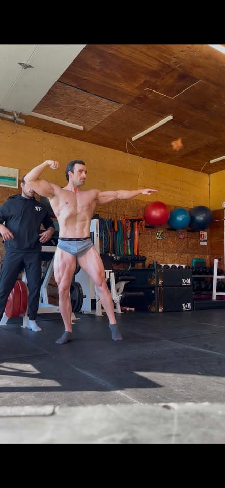 Client after: personal training transformation results with Connor in York Region